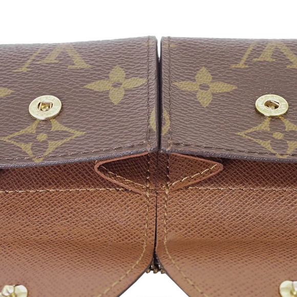LOUIS VUITTON Brown Monogram Pouch - Picture 8 of 12